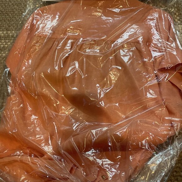 Salmon Button Up Shirt - Picture 2 of 2